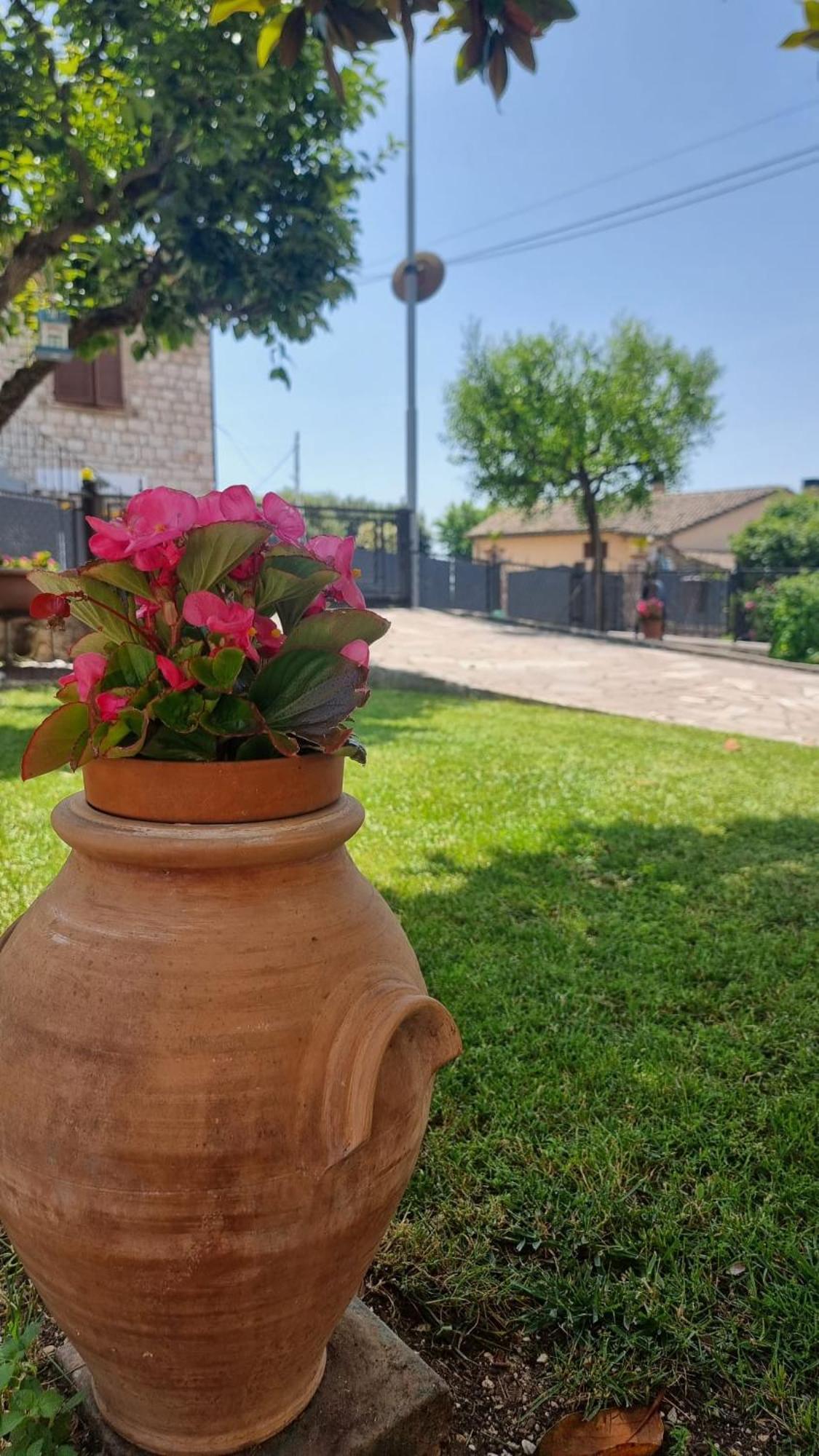 Villa La Casa Dei Fiori Asís Exterior foto